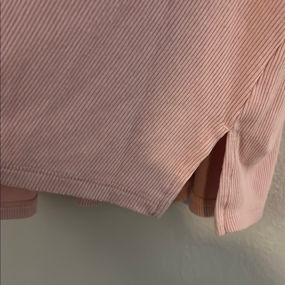 Zella Pink Racer Back Ribbed Tank Top - Picture 3 of 8